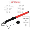 Baton lumineux GM torche rechargeable rouge signalisation police route circulation voiture avion ECLATS DESTOCKAGE