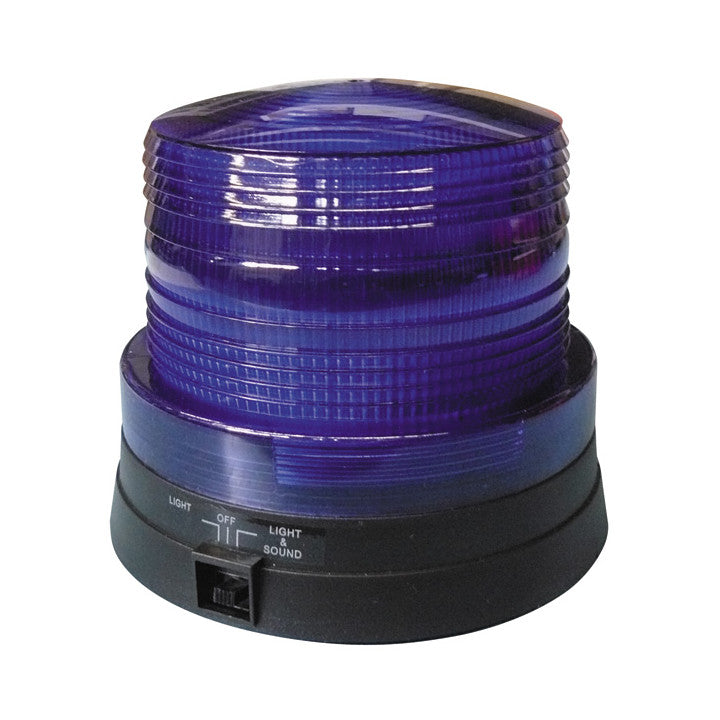 Gyrophare magnetique bleu 6 led girophare mini sirene 4.5v socle lampe flash lumiere aimante signal ECLATS DESTOCKAGE
