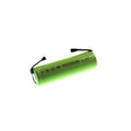 Batterie rechargeable 1200mah 2A 1.2v lr06 cosse aa am3 lr6 ni-mh avec patte pour rasoir brosse dent ECLATS DESTOCKAGE