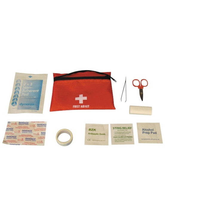 Kit de survie premier secour soins trousse medicale pharmacie pansement alcool scotch gaze ciseau ECLATS DESTOCKAGE
