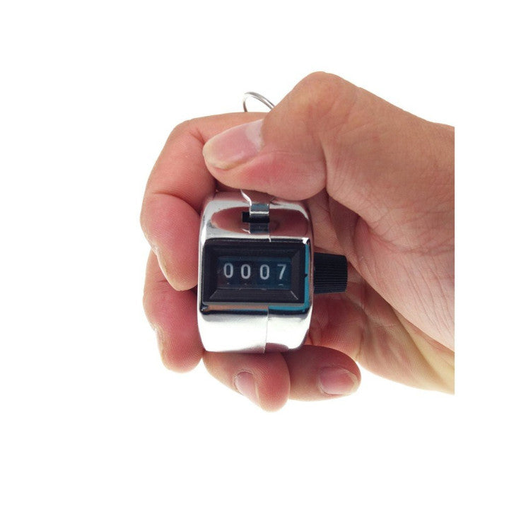 Compteur metal 4 chiffre cnt1 score comptage manuel personne marchandise velleman ECLATS DESTOCKAGE