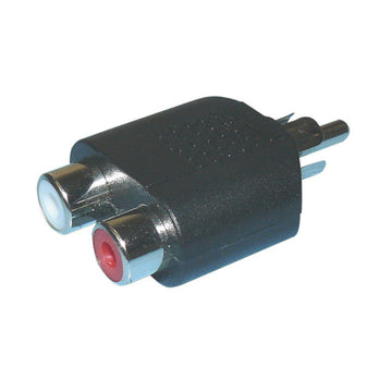 Adaptateur cinch mâle 2 cinch femelle rca ECLATS DESTOCKAGE