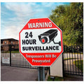 Panneau signalisation affichage panneau espace video surveillance jw-ws-008 ECLATS DESTOCKAGE
