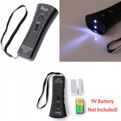 Repousse bi ultrason 20m mt-651 chien mechant agressif laser 4 in 1 2 frequence ECLATS DESTOCKAGE