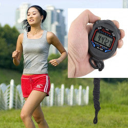 Chronomètre de sport Chronomètre numérique Compteur Chronomètre Compteur Sport Alarme Sport L-013 - ECLATS DESTOCKAGE