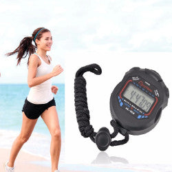 Chronomètre de sport Chronomètre numérique Compteur Chronomètre Compteur Sport Alarme Sport L-013 - ECLATS DESTOCKAGE