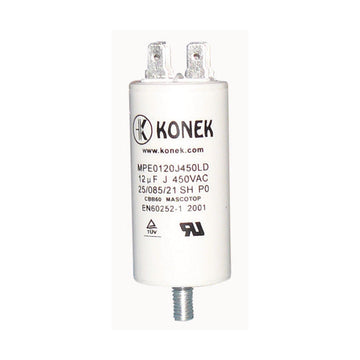 Condensateur 12mf 12 mf micro farad 450v cbb60 50/60 hz w1-11012 condo demarrage moteur cosse am ECLATS DESTOCKAGE