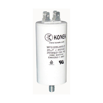 Condensateur 20mf 20 mf micro farad 450v 50/60 hz BFC51 cbb60 9210028B5 (BRANDT) cosse am ECLATS DESTOCKAGE
