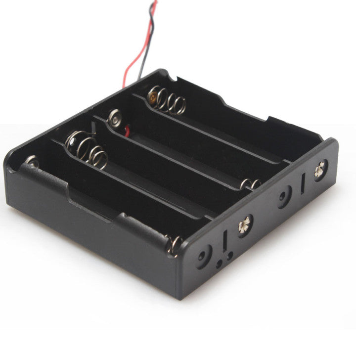 1 Boitier Bloc Coupleur Support de 4 Batterie Pile rechargeable 18650 3.7v ECLATS DESTOCKAGE