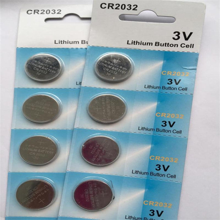 Blister 5 piles bouton lithium kinetic cr2032 3v capacite 230ma alimentation tension ECLATS DESTOCKAGE