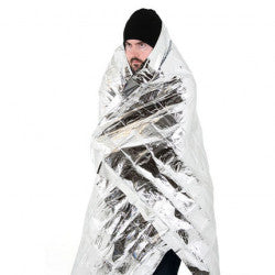 Couverture de survie protection froid chaleur humidite film or resistant securite lag154.0468 ECLATS DESTOCKAGE