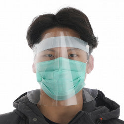 Bouclier Visière de protection transparent Anti eclaboussure Anti-poussière ECLATS DESTOCKAGE
