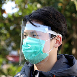 Bouclier Visière de protection transparent Anti eclaboussure Anti-poussière ECLATS DESTOCKAGE