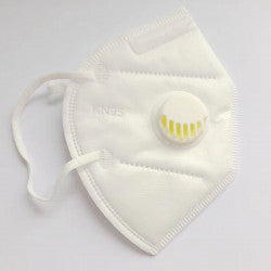 Masque facial kn95 avec valve efficace 95% antipoussière PM 2.5 bouche respiratoire KF94 TSLM1 ECLATS DESTOCKAGE