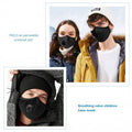 Masque respiratoire coton lavable reutilisable + valve sans filtre 5 couches anti pollution ECLATS DESTOCKAGE