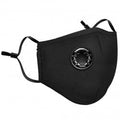 Masque respiratoire coton lavable reutilisable + valve sans filtre 5 couches anti pollution ECLATS DESTOCKAGE