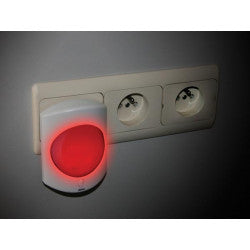 Veilleuse enfant 220v 1w eclairage lumiere couleur transitoire zlnll lampe securite 230v ECLATS DESTOCKAGE