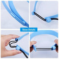 Bouclier visiere de protection anti-gouttelettes réglable anti-salive facial complet Transparent réglable léger ECLATS DESTOCKAGE