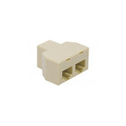 Adaptateur 8p8c rj45 femelle 2 x rj45 femelle doubleur dedoubleur modulaire ethernet network lan ECLATS DESTOCKAGE