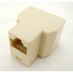 Adaptateur 8p8c rj45 femelle 2 x rj45 femelle doubleur dedoubleur modulaire ethernet network lan ECLATS DESTOCKAGE