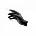 100 Gants vinyle noir ll gant non poudre protection ECLATS DESTOCKAGE