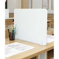 vitre ecran protection plexiglass transparent 50X45cm separation latérale bouclier hygiaphone separateur A03 - ECLATS DESTOCKAGE