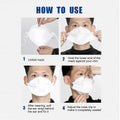 1 Masque bouche Filtration Coton kf94 Filtre securite ECLATS DESTOCKAGE