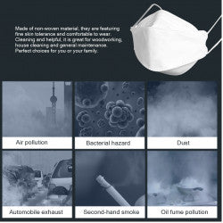 1 Masque bouche Filtration Coton kf94 Filtre securite ECLATS DESTOCKAGE