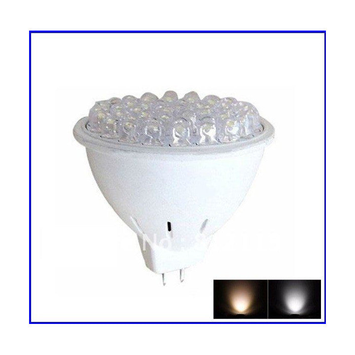 Lampe ampoule 12v mr16 2w 36 led blanc gu5.3 dichroique eclairage 1.5w 20 led lumiere a0103 ECLATS DESTOCKAGE