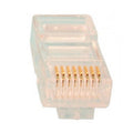 1 fiche modulaire rj45 plug cristal 8p/8c reseau prise telephonique telephonie 8p8c cat5 cat5e - ECLATS DESTOCKAGE