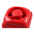 Sirene incendie 95db 12v 24v rouge FL-1 systeme alarme sonore feu ECLATS DESTOCKAGE
