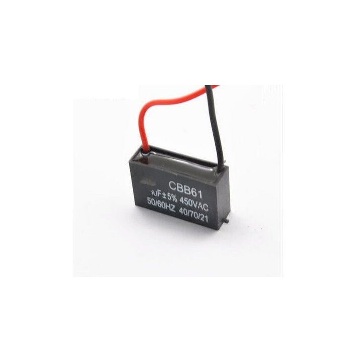 Condensateur cbb61 3uf 450v 3mf 3 mf uf micro farad 50/60hz condo demarrage moteur ECLATS DESTOCKAGE