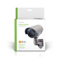 Camera video etanche ir factice coffre pvc DUMCB40GY imitation metal led rouge magasin - ECLATS DESTOCKAGE