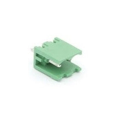 Bornier male embrochable 2 poles pas 5.08mm tenm02 pour câbles: 12awg ECLATS DESTOCKAGE