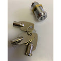 Serrure electrique ON ON interrupteur marche arret 45 degre commutateur 4 plots 3 clefs rondes code 3333 ECLATS DESTOCKAGE