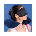Coussin gonflable en u pour repos du cou en voyage avion loisir voiture bus ECLATS DESTOCKAGE