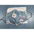 Masque respiratoire coton lavable enfant reutilisable livre sans filtre mrlavf anti poussiere pollution ECLATS DESTOCKAGE