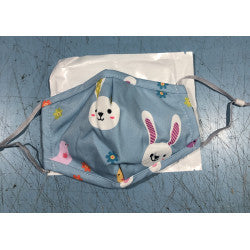 Masque respiratoire coton lavable enfant reutilisable livre sans filtre mrlavf anti poussiere pollution ECLATS DESTOCKAGE