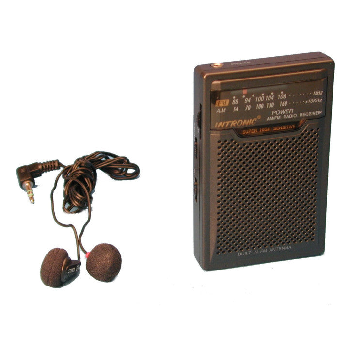 Recepteur poste radio am/fm analogique de poche avec ecouteurs Style Rétro 2 Band mp238 ECLATS DESTOCKAGE