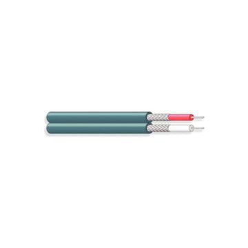 Cable blinde microphone 2x0.22 mm² le metre noir ECLATS DESTOCKAGE