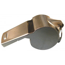 Sifflet métal police militaire à roulette bille tonalité haute special arbitre boite de nuit ECLATS DESTOCKAGE