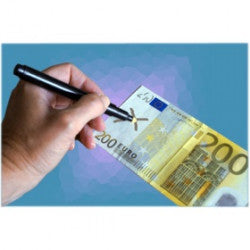 Stylo feutre detecteur testeur faux billet euro detector detection usd 14 devises - ECLATS DESTOCKAGE