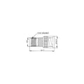 Adaptateur bnc mâle vers tnc femelle bnc16 raccord coaxial 5410329311612 - ECLATS DESTOCKAGE