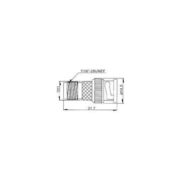 Adaptateur bnc mâle vers tnc femelle bnc16 raccord coaxial 5410329311612 - ECLATS DESTOCKAGE