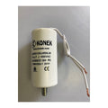 Condensateur electrique cbb60 condo fil 10mf 10 mf micro farad cbb60 450v cable demarrage moteur ECLATS DESTOCKAGE