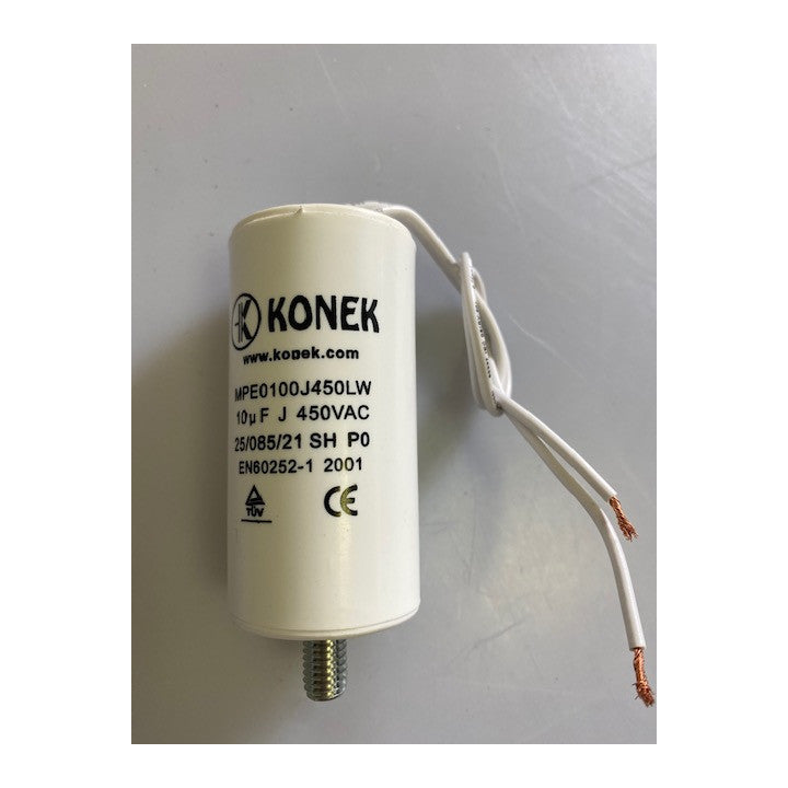 Condensateur electrique cbb60 condo fil 10mf 10 mf micro farad cbb60 450v cable demarrage moteur ECLATS DESTOCKAGE