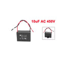 Condensateur 10mf 10 mf uf micro farad 10uf 450v 500v ac rectangle cbb61 demarrage moteur ventilateur 50/60Hz ECLATS DESTOCKAGE