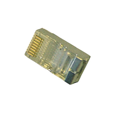 Fiche modulaire rj45 8p/8c pour reseau (1 pièce) plug mâle 8 poles blindee co8p8cmbl - ECLATS DESTOCKAGE