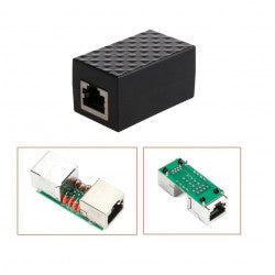 Parafoudre Parasurtenseur Blindé RJ45 LAN Adaptateur Ethernet Réseau ECLATS DESTOCKAGE