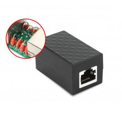 Parafoudre Parasurtenseur Blindé RJ45 LAN Adaptateur Ethernet Réseau ECLATS DESTOCKAGE